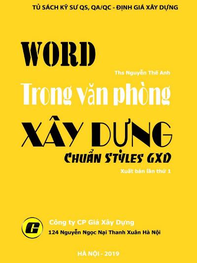 Word trong văn phòng xây dựng Chuẩn Styles GXD