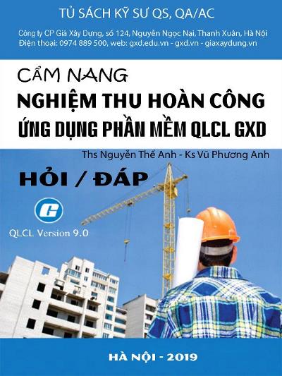 Cẩm nang nghiệm thu hoàn công ứng dụng phần mềm QLCL GXD