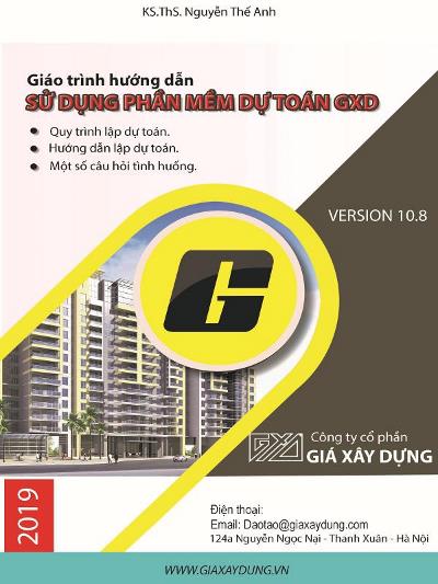 Hướng dẫn sử dụng phần mềm Dự toán GXD